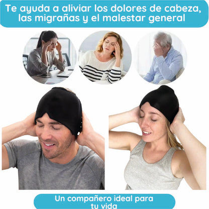 GORRO GEL ALIVIA DOLOR MIGRAÑA
