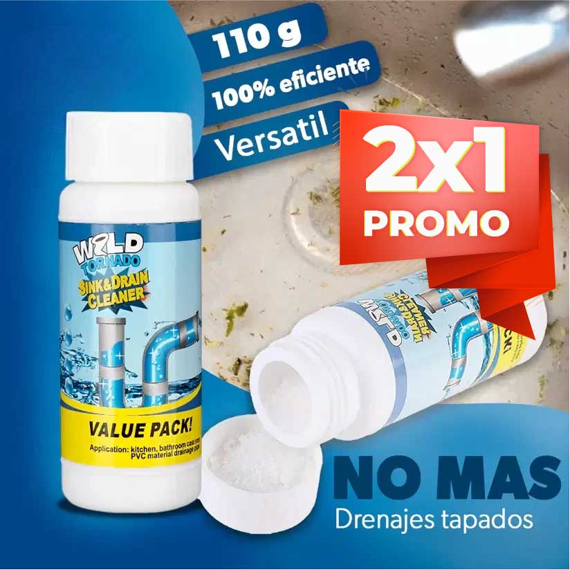 POLVO DESTAPA CAÑO X2