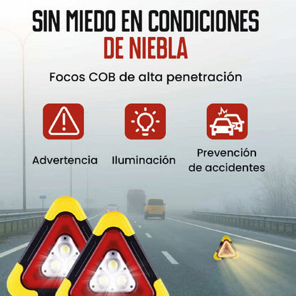 Triangulo Señalizador Led De Stop