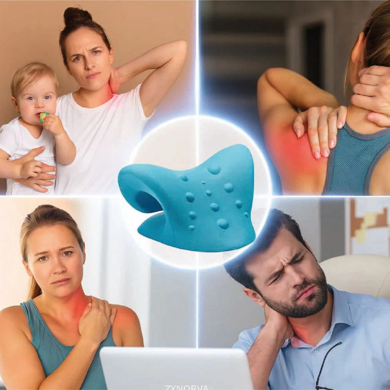 ALMOHADA CERVICAL MASAJEADOR