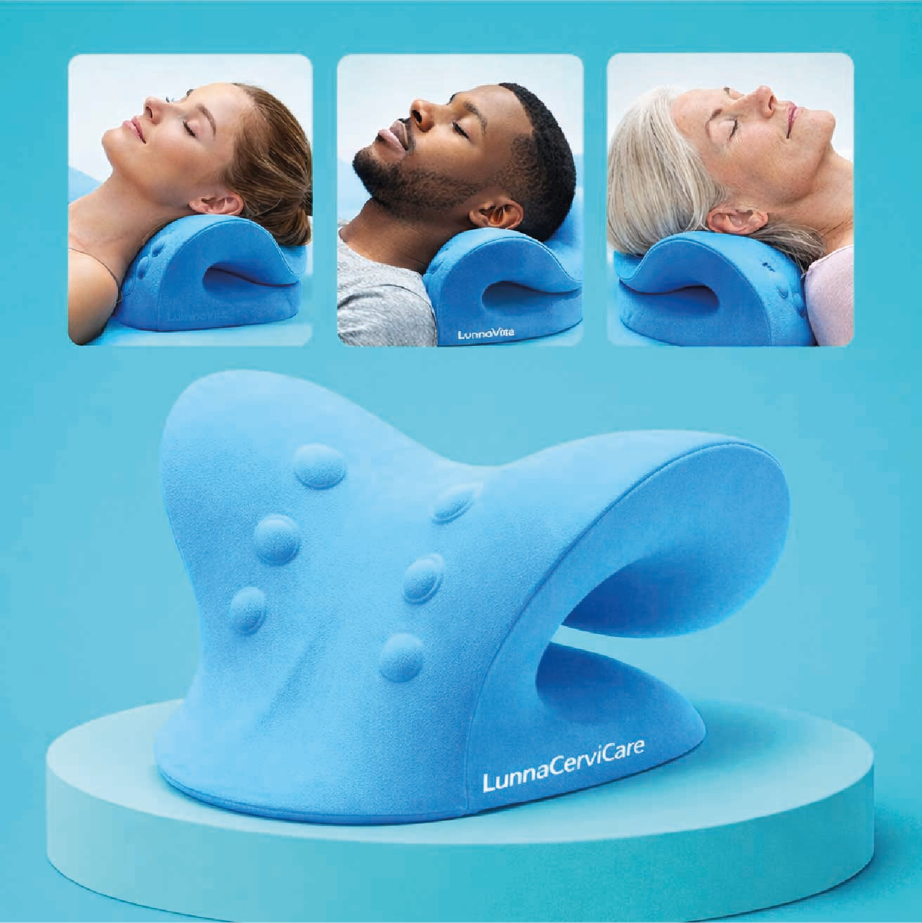 ALMOHADA CERVICAL MASAJEADOR