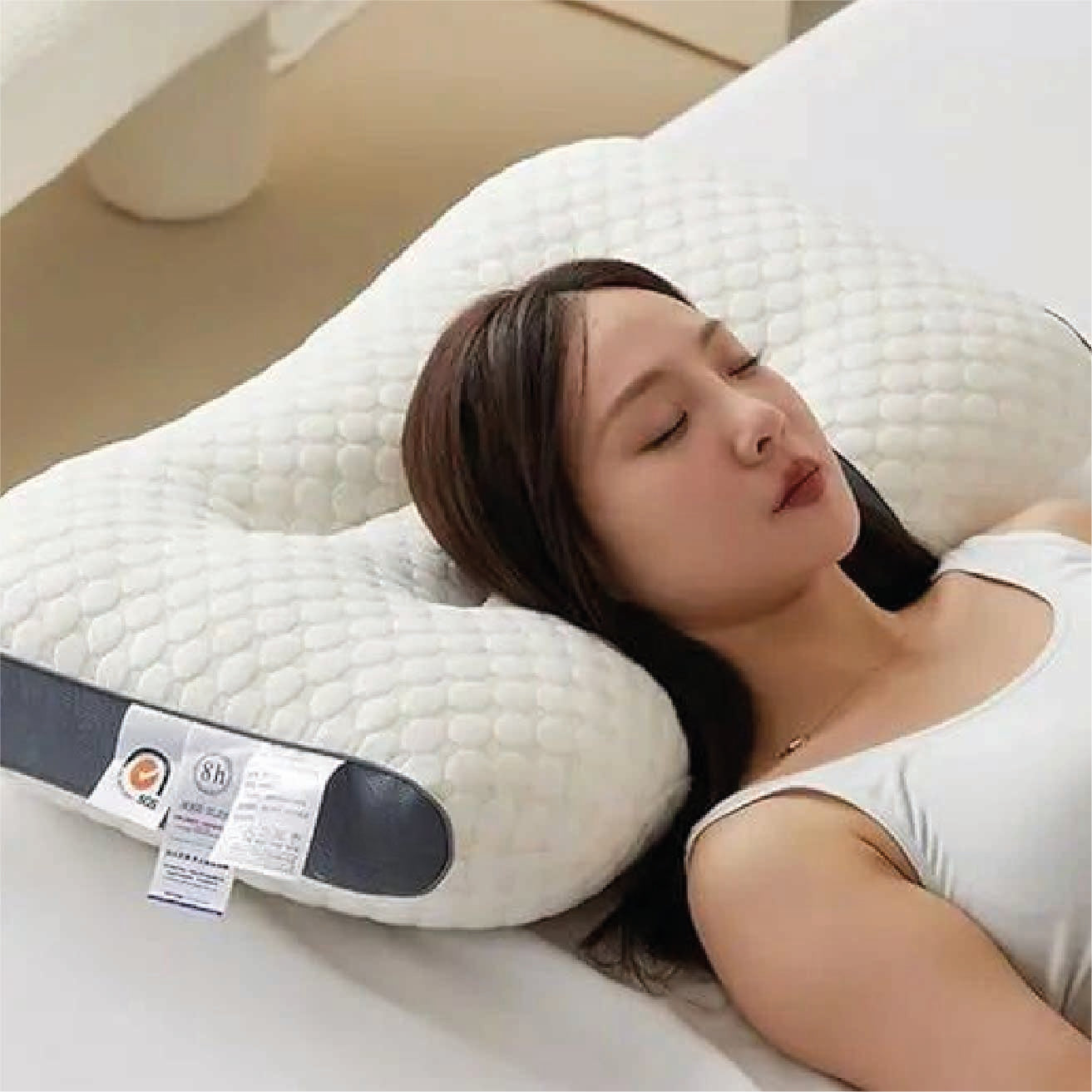 2x1 Almohada Viscoelástica Con Memoria 3d