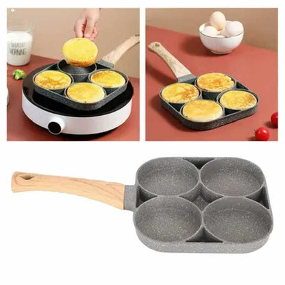 SARTEN 4 ESPACIOS + CUCHILLOS COLORES