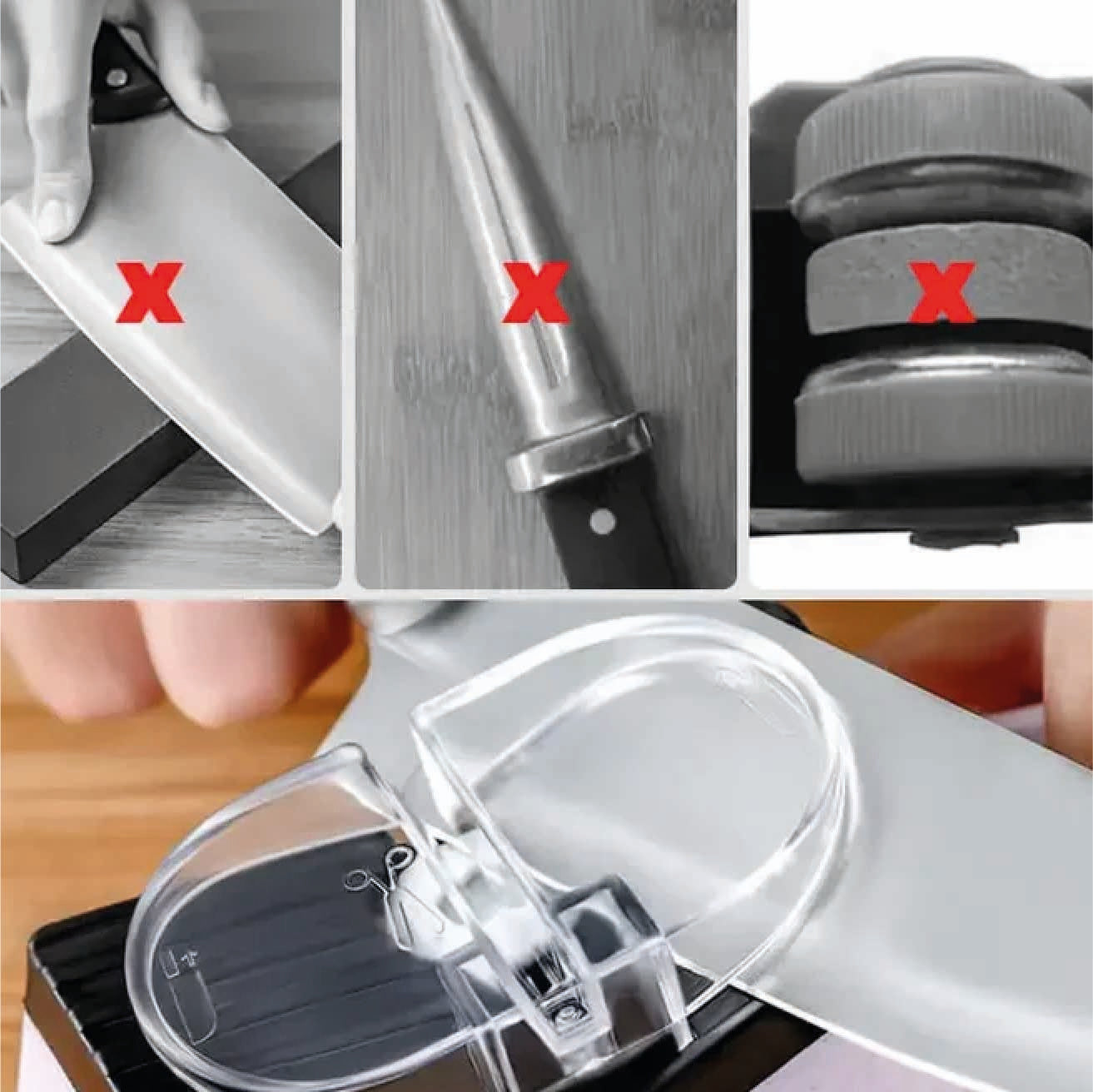 Máquina Afilador Eléctrico con Cubierta