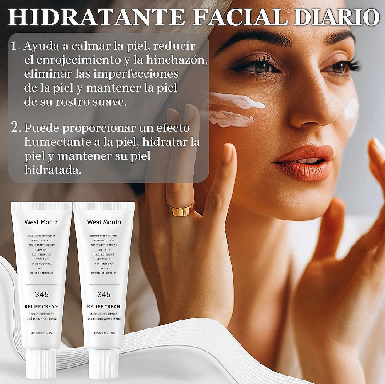 345 Relief Crema Reparadora Hidratante