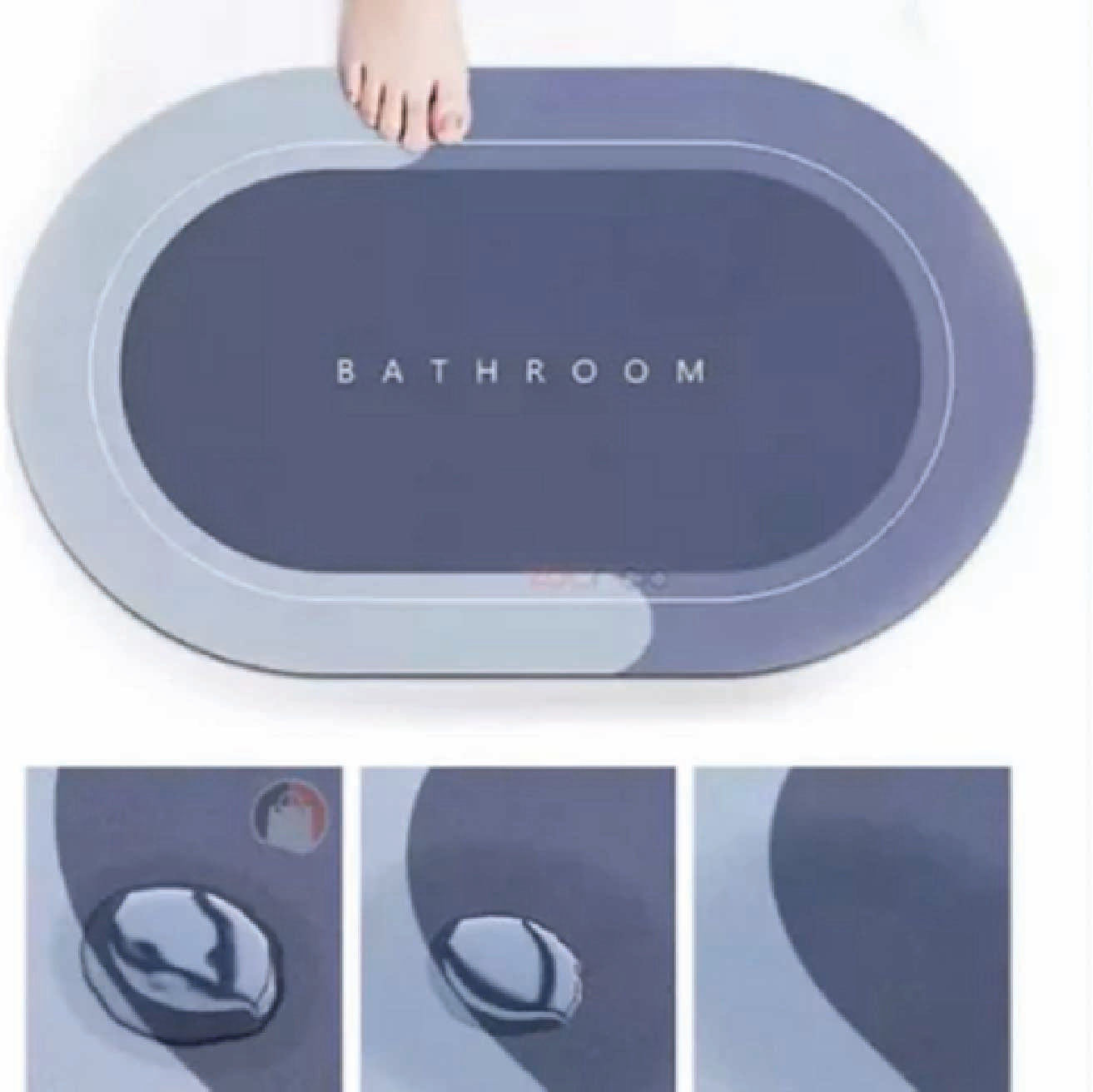 Alfombra secado rapido de baño