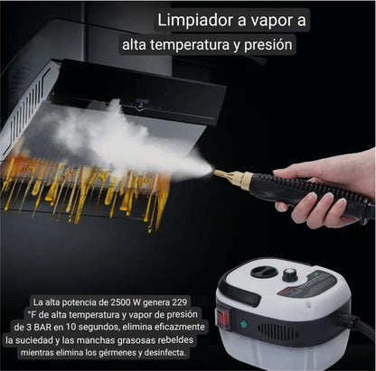 Limpiador A Vapor Presión 2500w Portátil