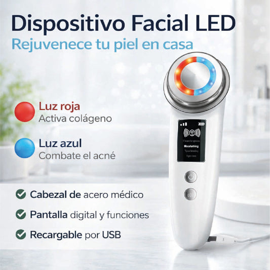 Masajeador Limpieza Facial - Ultrasonico
