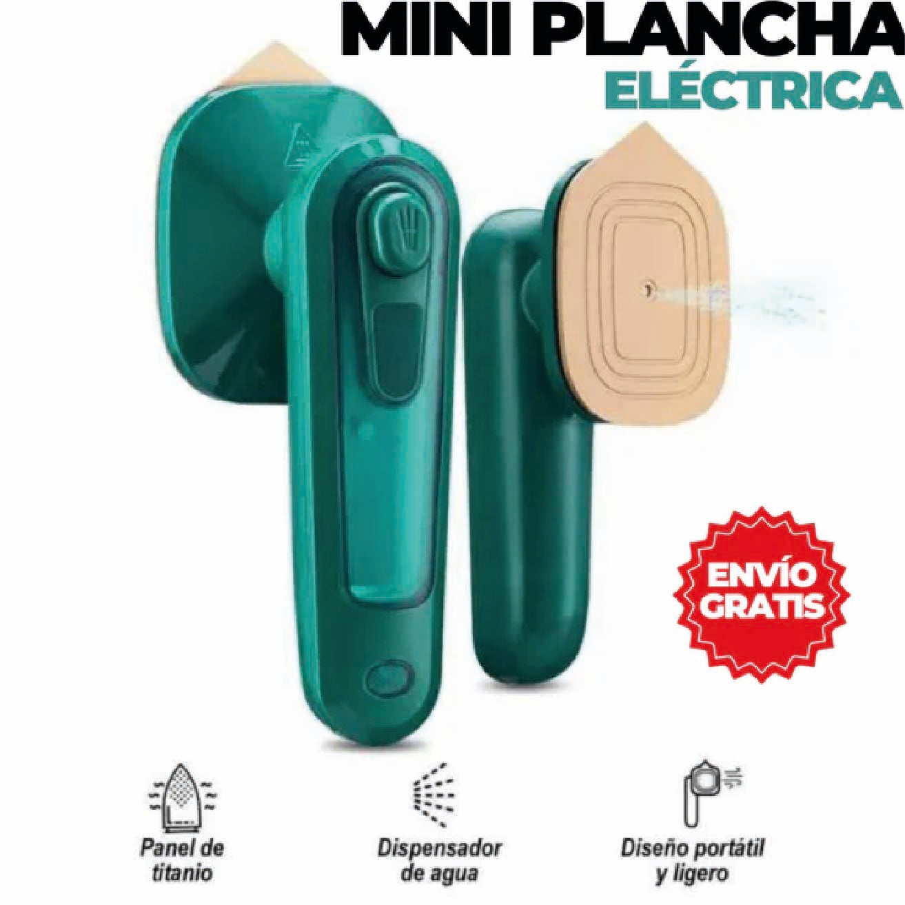 Plancha de Mano Portátil